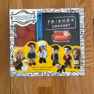 Friends 13 Character Crochet Set NEW